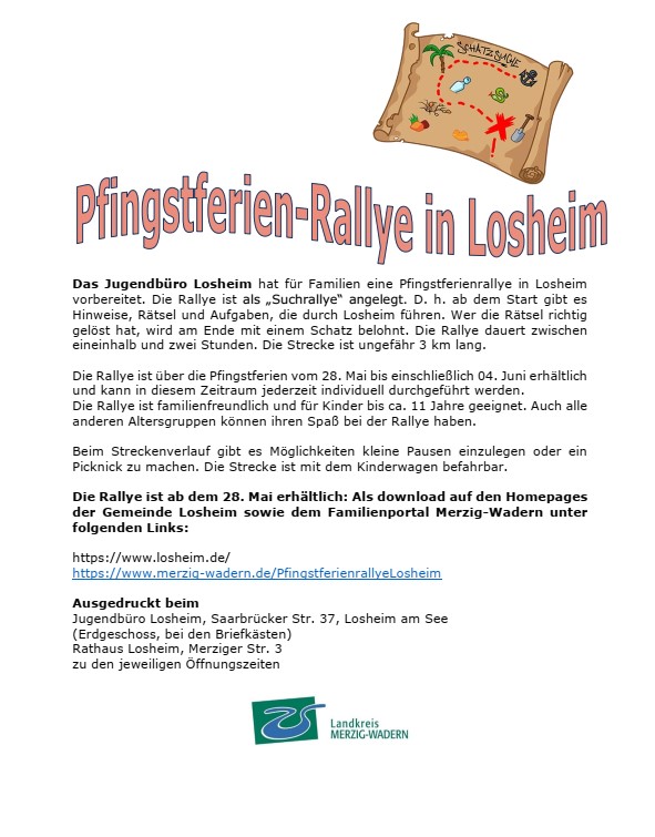 Text Osterferien-Rallye Losheim