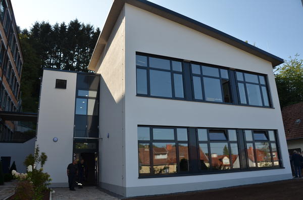 Aussenansicht Erweiterungsbau PWG