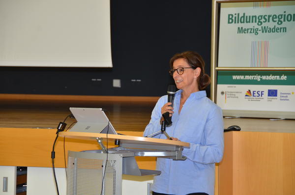 Landr&auml;tin Daniela Schlegel-Friedrich unterstrich das besondere Konzept der Veranstaltung