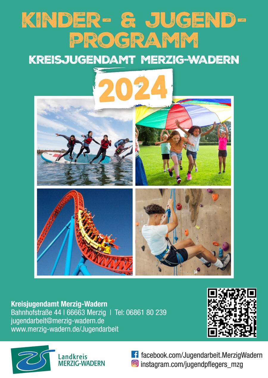 Kinder- und Jugendprogramm des Kreisjugendamtes Merzig-Wadern 2024
