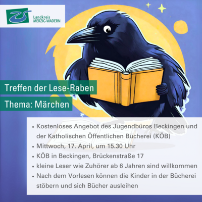 Lese-Raben im April