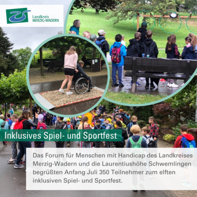 11. Inklusives Spiel- und Sportfest