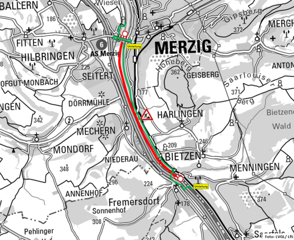 Sanierung des Leinpfades zwischen Merzig und Fremersdorf