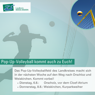 Pop-Up-Volleyball