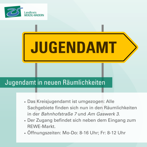 Kreisjugendamt jetzt komplett in neuen R&auml;umlichkeiten