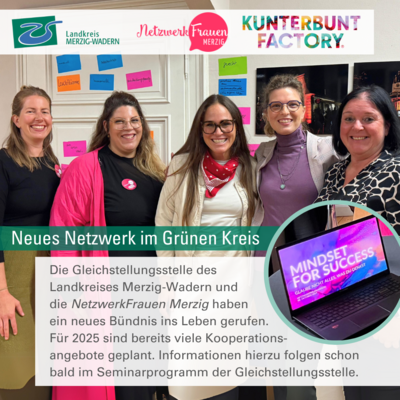 Neues B&uuml;ndnis zwischen Gleichstellungsstelle und NetzwerkFrauen