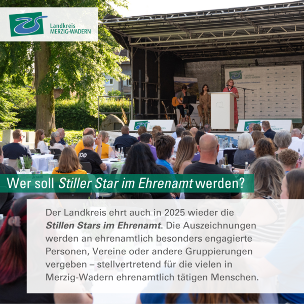Stille Stars im Ehrenamt 2025