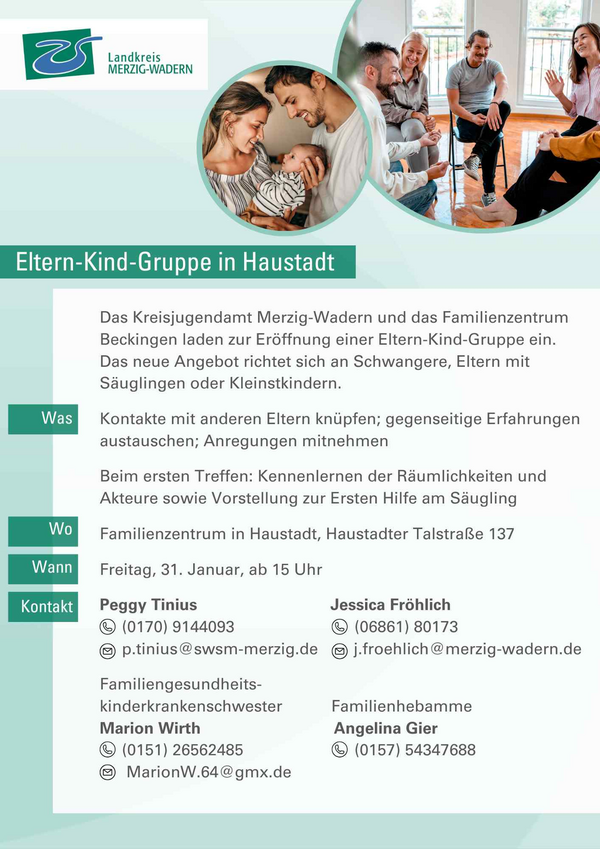 Eltern-Kind-Gruppe in Haustadt