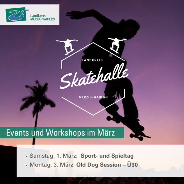 Workshops Skatehalle M&auml;rz