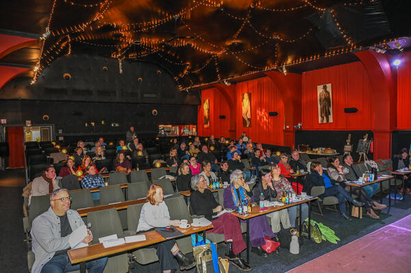 Jury und G&auml;ste im Kino Lichtspiele Wadern