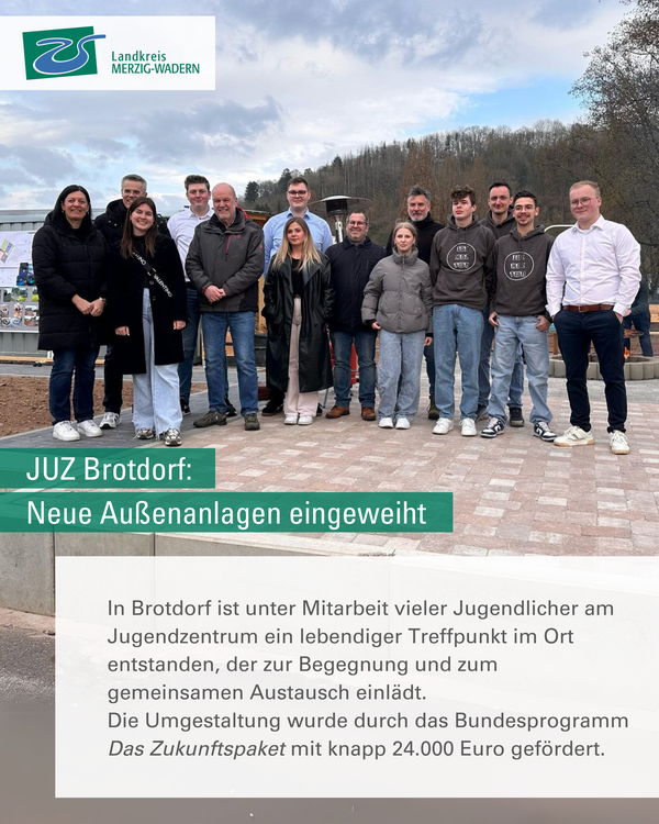 JUZ Brotdorf Einweihung