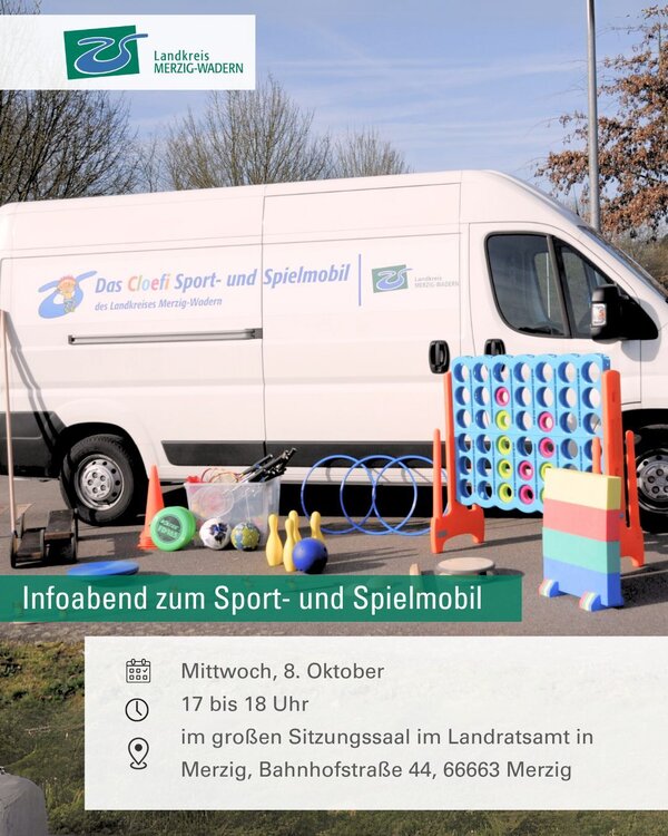 Infoabend zum Sport- und Spielmobil
