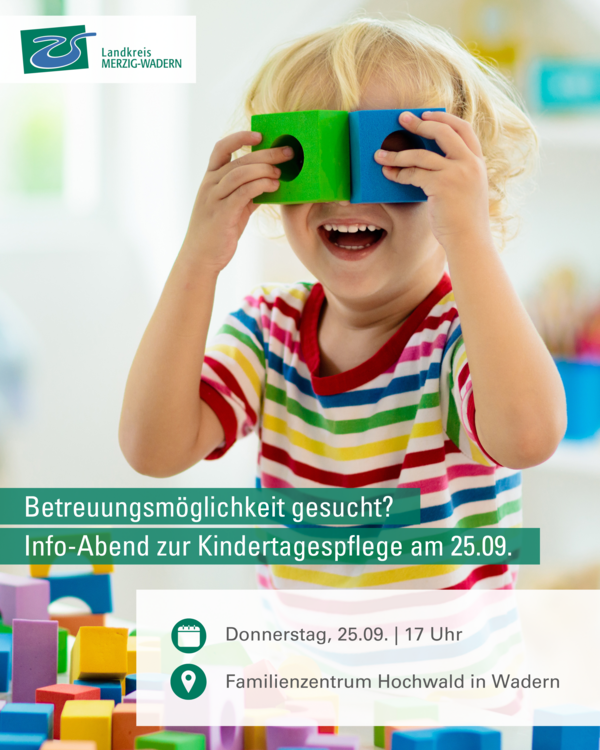 Info-Abend Kindertagespflege