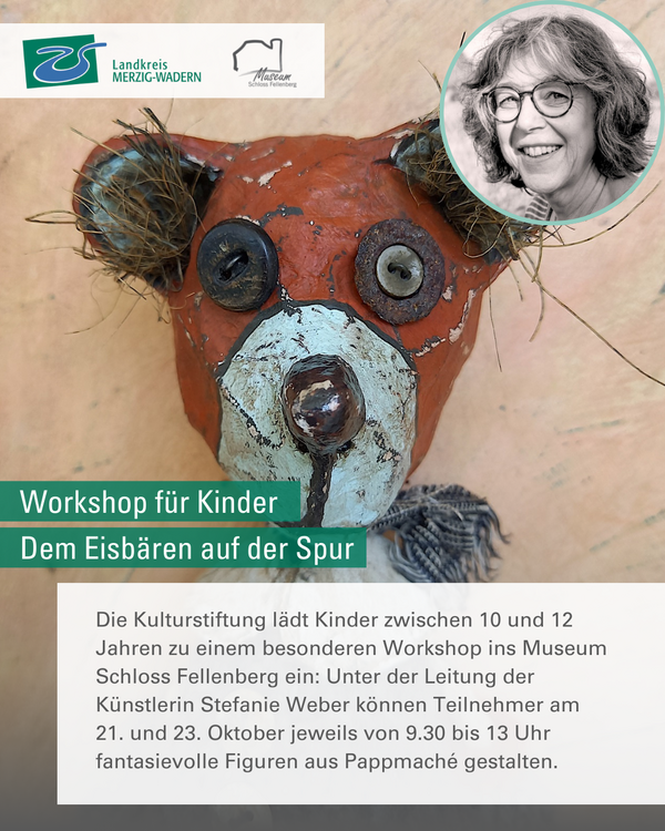 Workshop f&uuml;r Kinder im Museum Schloss Fellenberg: Dem Eisb&auml;ren auf der Spur