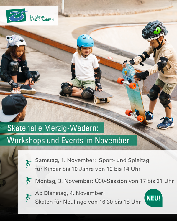 Skatehalle Angebote November 2025