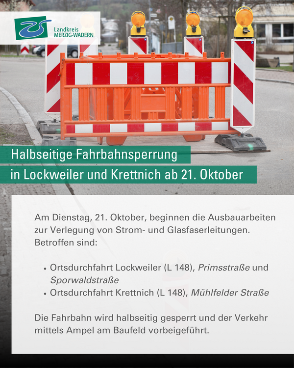 Baustelle Lockweiler 2025
