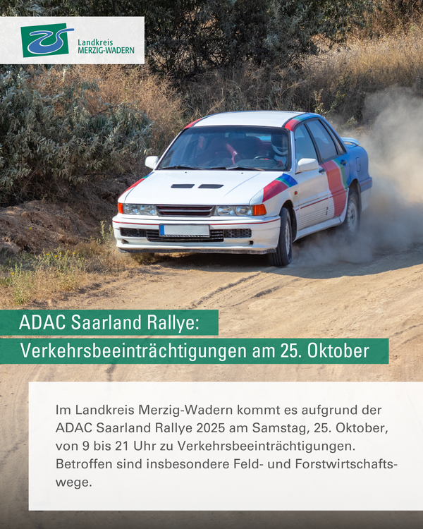Stra&szlig;ensperrungen  ADAC Rallye