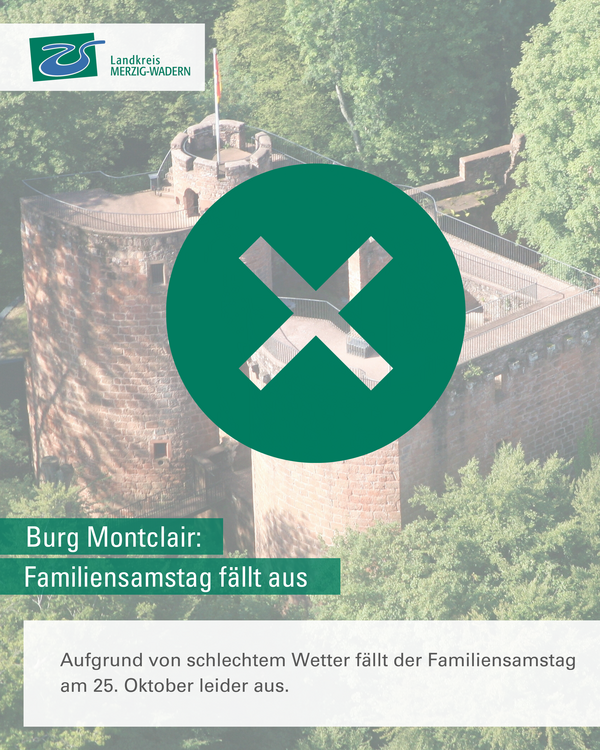 Montclair: Familiensamstag f&auml;llt aus