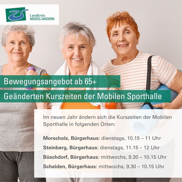Mobile Sporthalle 2026