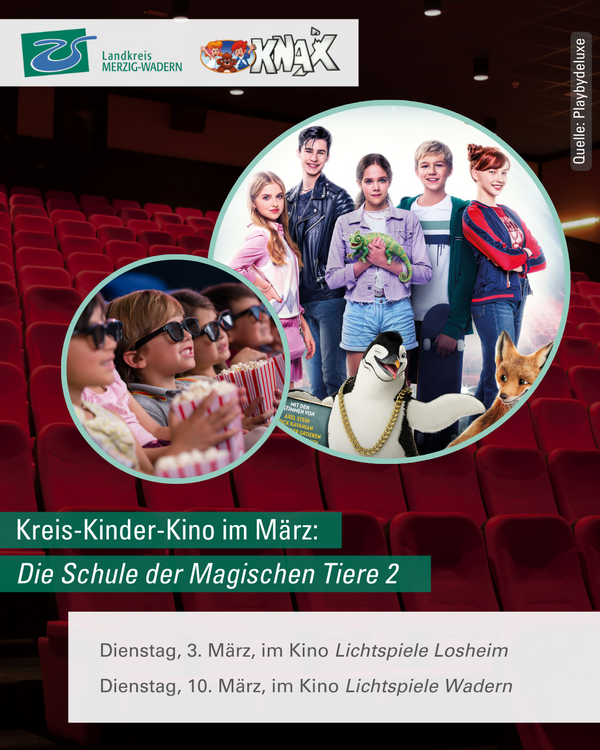 Kreis-Kinder-Kino im M&auml;rz 2026