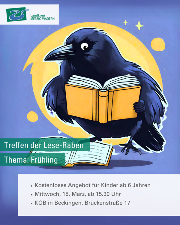 Die Lese-Raben im M&auml;rz