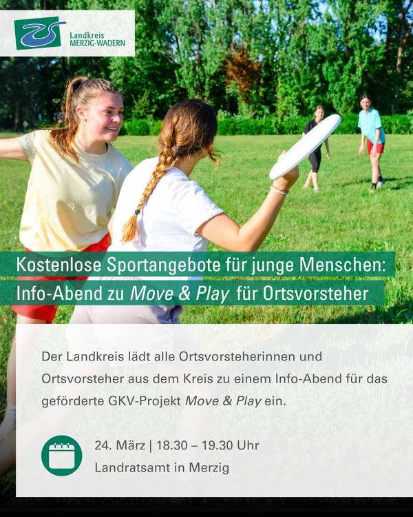 Move & Play Info-Abend