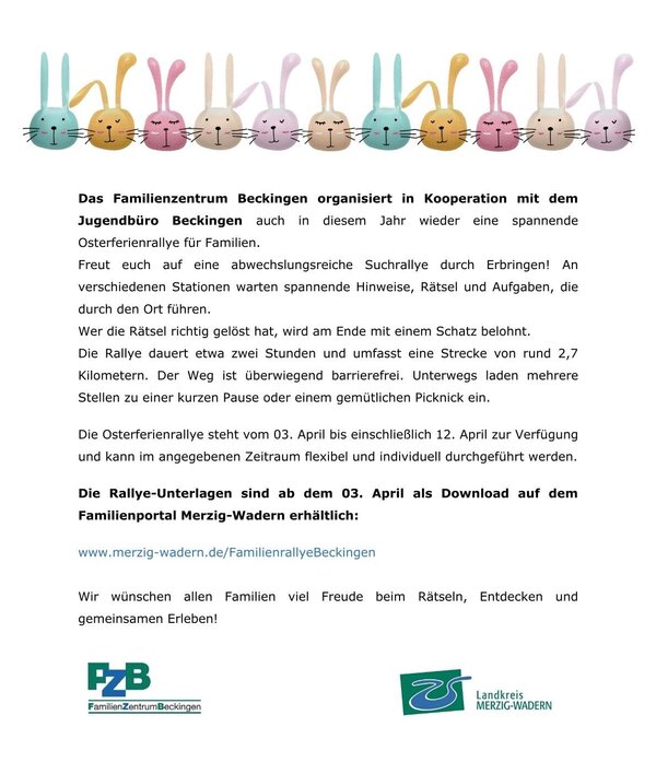 Familienrallye Erbringen