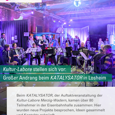 KATALYSATOR: Auttakt der Kultur-Labore Merzig-Wadern