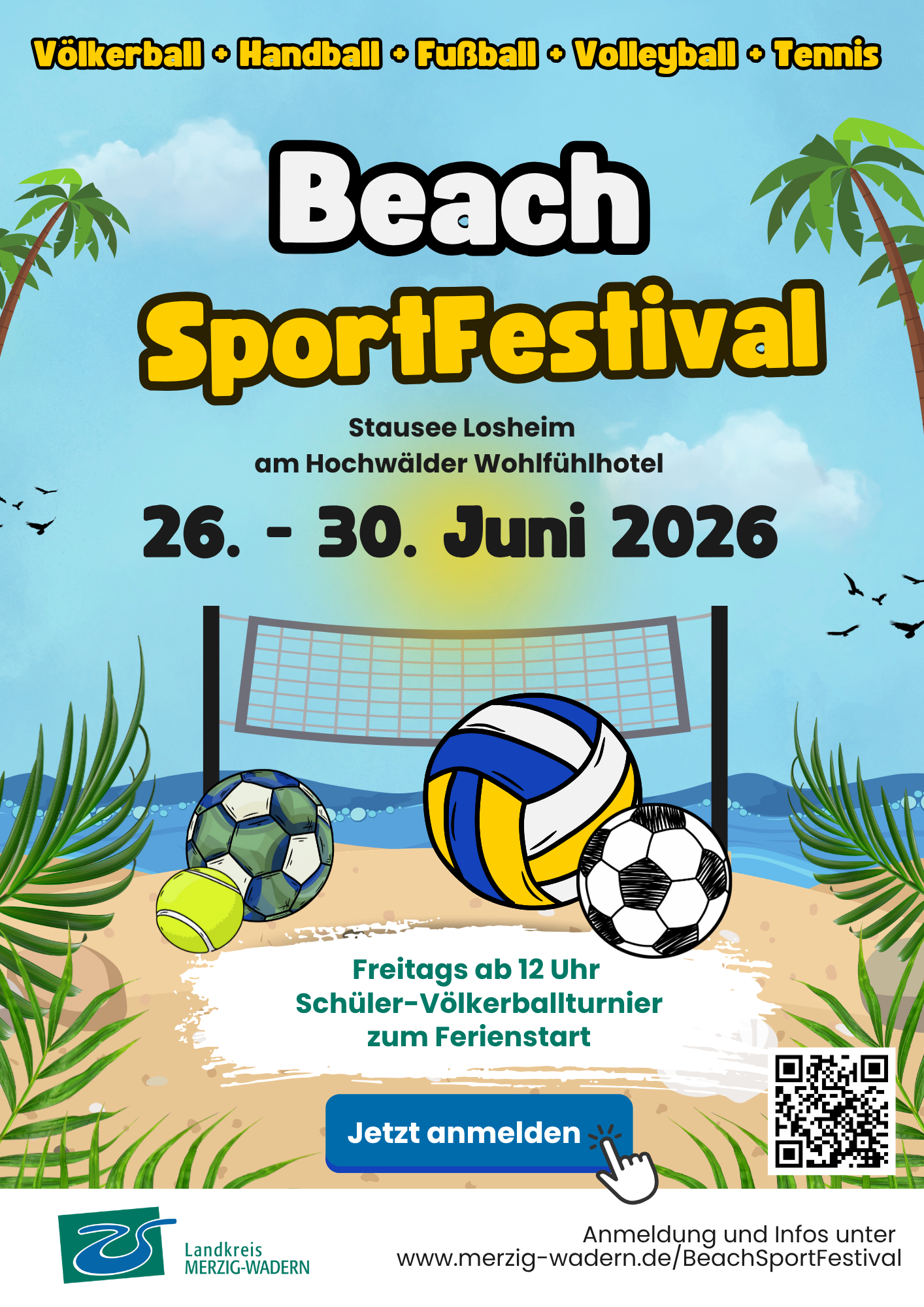 BeachSportFestival am Stausee Losheim