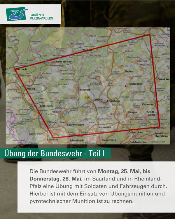 &Uuml;bung der Bundeswehr - Teil I