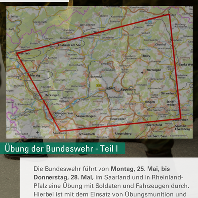&Uuml;bung der Bundeswehr - Teil I