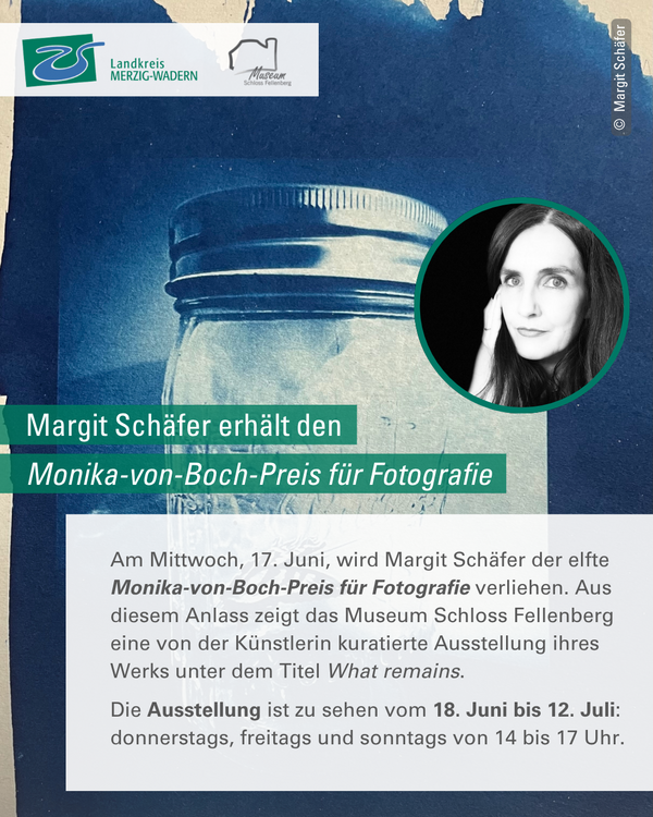 Margit Sch&auml;fer erh&auml;lt den Monika-von-Boch-Preis f&uuml;r Fotografie