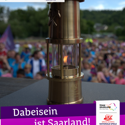 Die &raquo;Flamme der Hoffnung&laquo; war Gast beim 26. KNAX integrativen Sport- und Spielfest 