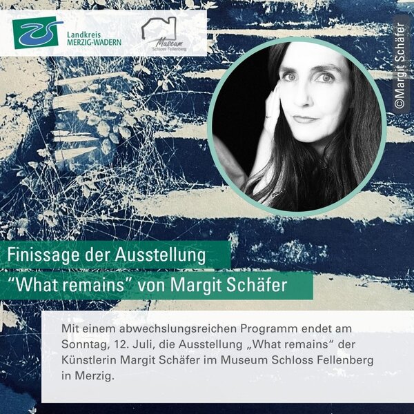 Finissage der Ausstellung &raquo;What remains&laquo; von Margit Sch&auml;fer 