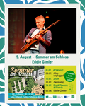 Eddie Gimler gestaltet das Finale von Sommer am Schloss