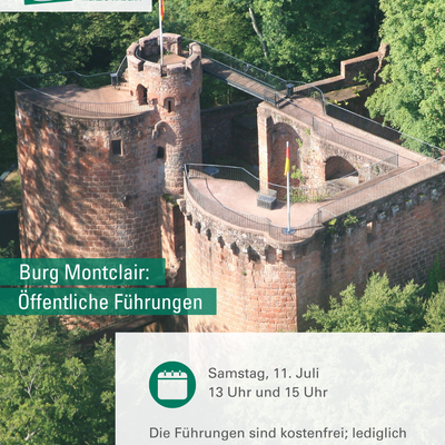 &Ouml;ffentliche F&uuml;hrungen auf der Burg Montclair
