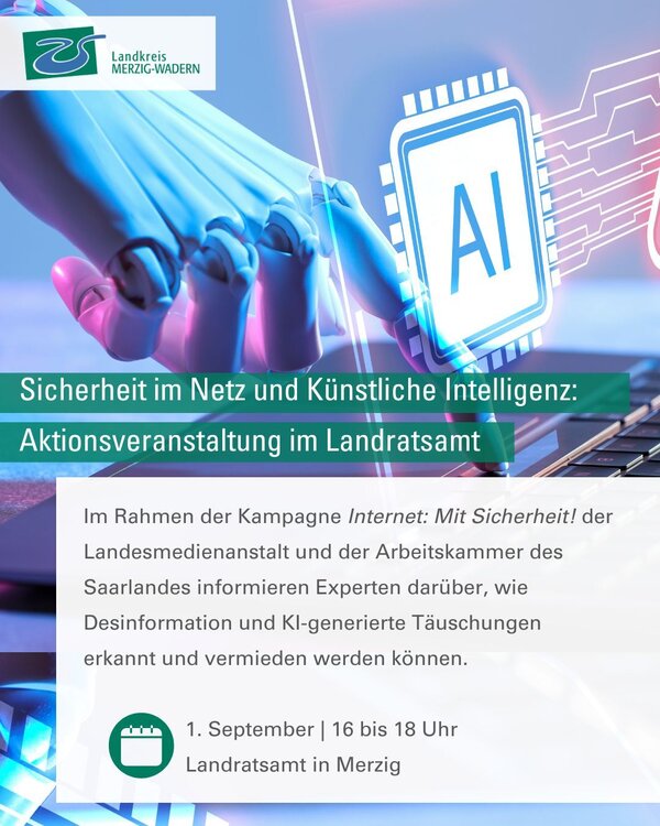Aktionsveranstaltung Internet: Mit Sicherheit!