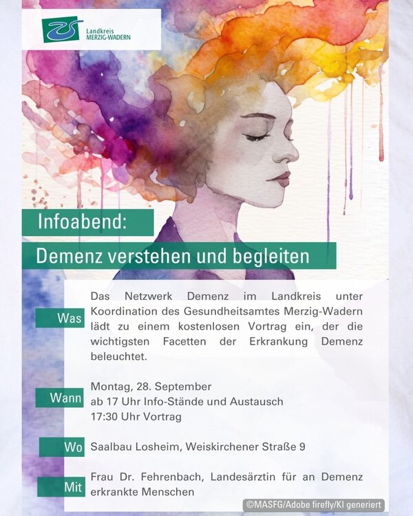 Informationsabend: Demenz verstehen und begleiten