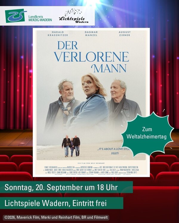 Das Netzwerk Demenz zeigt den Film "Der verlorene Mann"