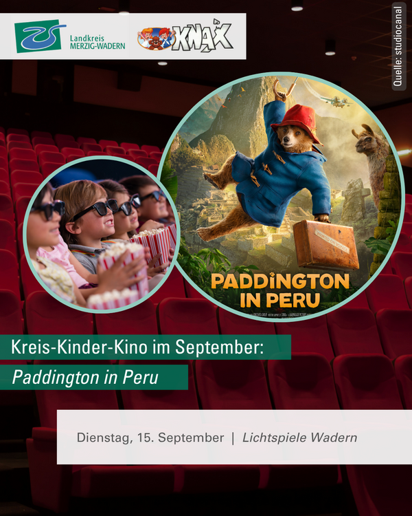 Kreis-Kinder-Kino: Paddington in Peru