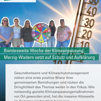Klimaschutz und Klimaanpassung