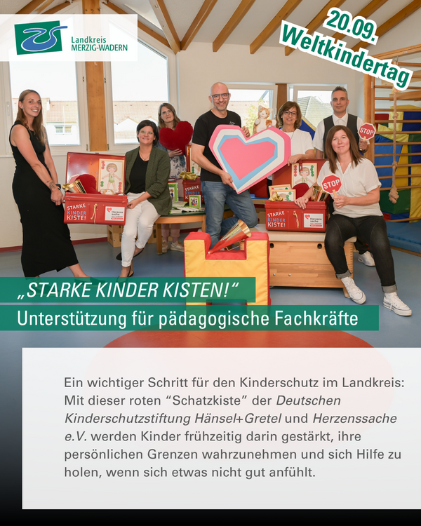 STARKE KINDER KISTEN f&uuml;r Merzig-Wadern