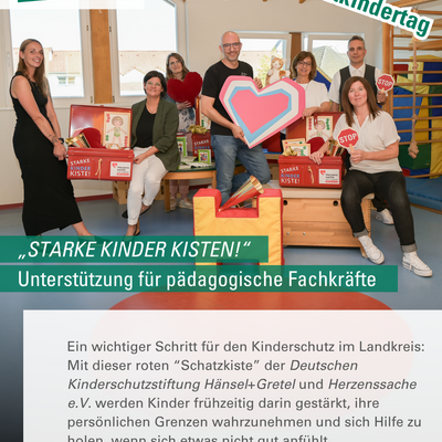 STARKE KINDER KISTEN f&uuml;r Merzig-Wadern