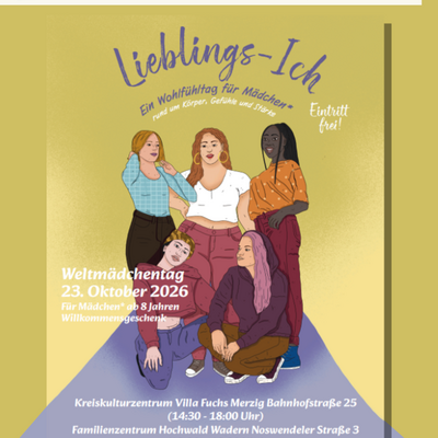 Aktionstag zum Weltm&auml;dchentag setzt Zeichen f&uuml;r Selbstakzeptanz und ein positives K&ouml;rperbild