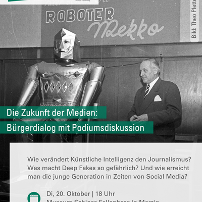 Die Zukunft der Medien: B&uuml;rgerdialog im Museum Schloss Fellenberg