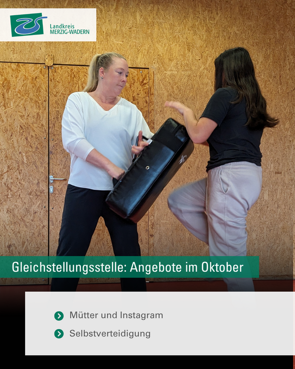 Seminarprogramm der Gleichstellungsstelle im Oktober und November 2026