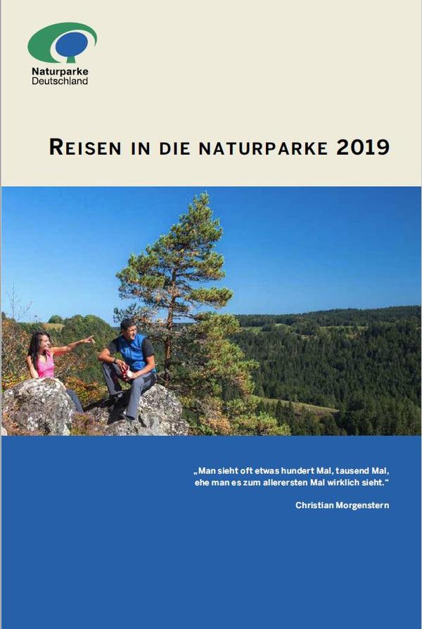Neue Broschüre »Reisen in die Naturparke 2019" erhältlich