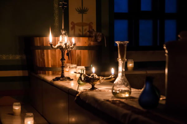 Nacht-Erlebnis-F&uuml;hrung in der R&ouml;mischen Villa Borg
