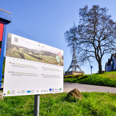 Lehrpfad "Grenzraum Dreil&auml;ndereck" in Perl und Schengen