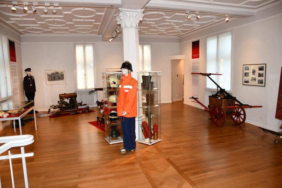 Die neue Wechselausstellung aus dem Bereich Kreis-Heimat-Geschichte ist den Feuerwehren des Landkreises gewidmet.